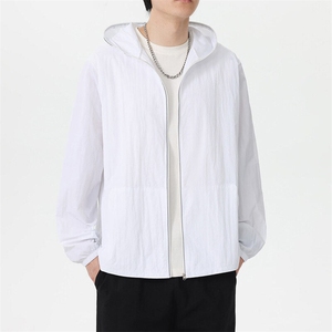 UPF50+冰丝防晒衣服男款2025夏季户外轻薄连帽外套Q5519-特P30图片