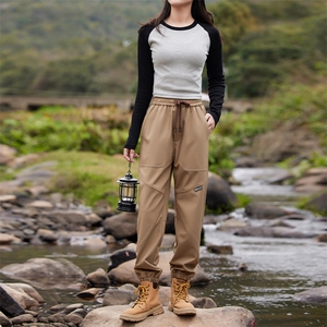 情侣工装裤新款宽松束脚户外休闲长裤男女KA16常规P35加绒P40图片