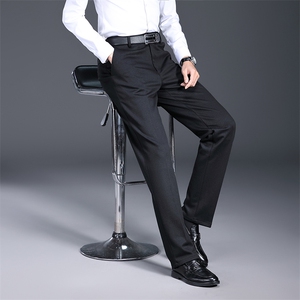 CD6706钱塘2020-2新款中老年男士商务休闲西裤宽松直筒长裤P95图片