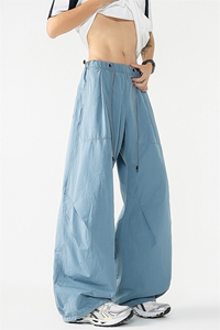 8XL-M 日系户外防泼登山裤男直筒束脚休闲裤夏徒步工装裤K9158P68图片