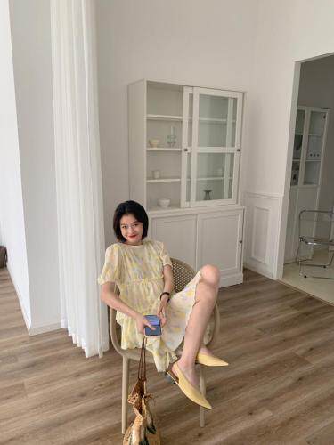 夏季新款，连衣裙，女装连衣裙，AKSKYLAN(6F)