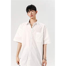 （100棉）薄款宽松百搭多巴胺衬衫男女GC02-P38，男装衬衫，星座222-2（原202-8）