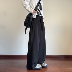 INS春季新款高级品质垂坠感宽松阔腿休闲西裤B315-K924-特P40控78图片