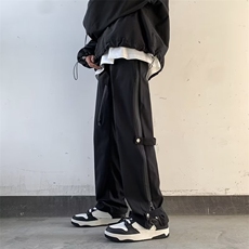 218-1-P55-B1825冬季款时尚休闲加绒加厚宽松裤，男装休闲裤，四季星座218-1