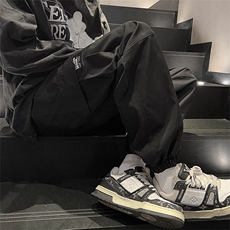 24春款港风工装休闲裤束脚裤男KP213P55，男装休闲裤，星座1204-3