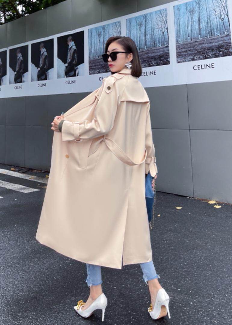 【工厂直营】秋冬新款-净色风衣，接订单，女装风衣，陆氏青云