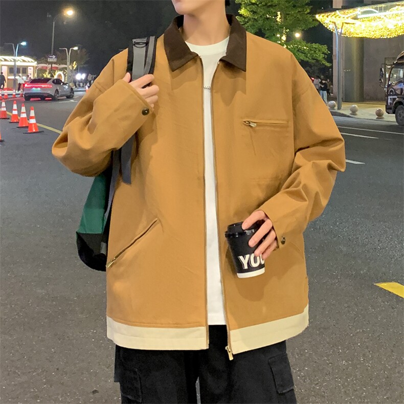 现货春季新款工装夹克男飞行员美式上衣外套A253-P75，男装夹克，星座308B-2