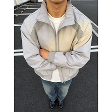 春季复古拼接立领外套男潮牌街头宽松夹克衫A369-P59，男装夹克，星座208-5