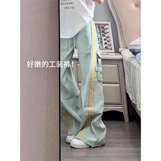 美式hiphop三条杠速干裤男女夏季工装裤宽松高街运动裤WLk577-P45，男装工装外套，星座1008