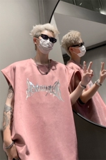 麂皮绒背心/马甲/坎肩2025夏季男装无袖T恤XZ514-2-2024123-P28，男装背心/马甲，星座514-2(原B239)