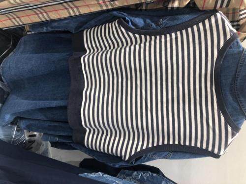 牛仔两件套衬衫，女装衬衫，阿唛倪