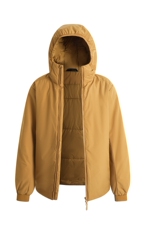 得物潮流高品质冬季连帽加绒加厚棉衣撞色棉服外套MY5568-P95，男装棉衣，星座610B-1