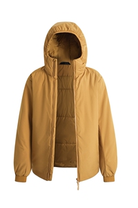 得物潮流高品质冬季连帽加绒加厚棉衣撞色棉服外套MY5568-P95图片