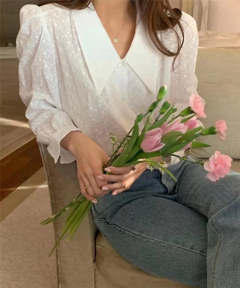 现货新款绣花衬衣，其它，Lin Lin