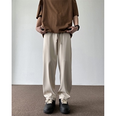INS夏季新款潮流合身垂感百搭西裤休闲裤B315-K24125-特p30控58，男装休闲裤，电商B315