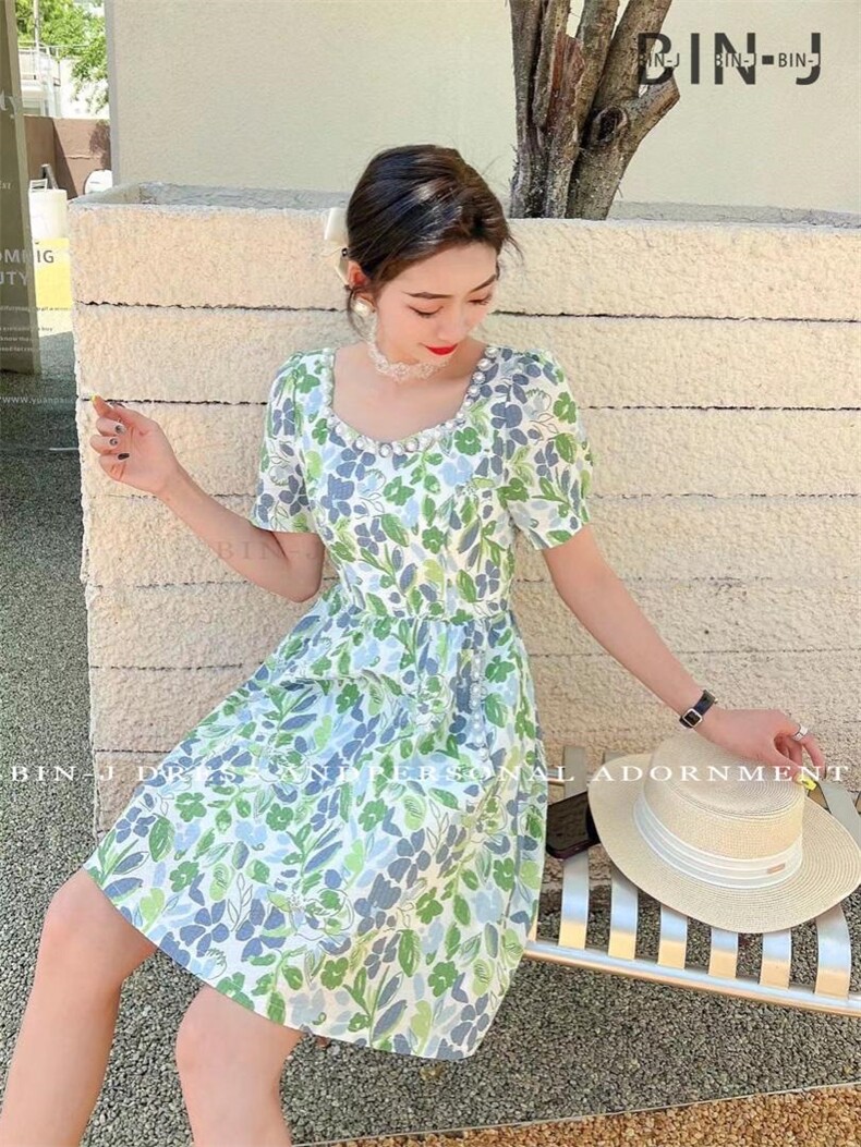夏季连衣裙，女装连衣裙，宾珏