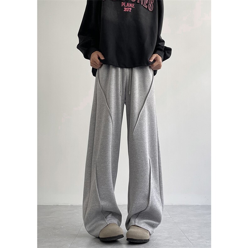 潮牌解构卫裤男重磅美式高街休闲运动裤长裤504-K856-P40控68,男装休闲裤,星座504