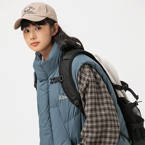 2026冬季新款男日系潮牌立领白鸭绒羽绒服马甲加厚外套YR08-F173图片