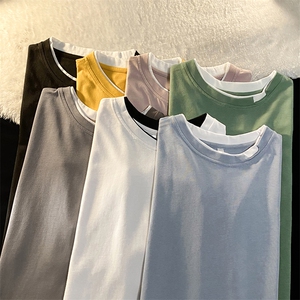 港风T恤男短袖夏季韩版潮流宽松半袖衣服男生TC305-P25