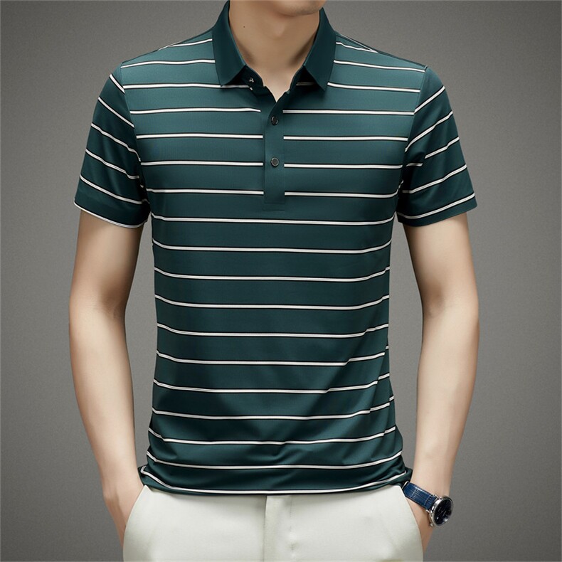 夏季polo衫男士时尚上衣翻领百搭商务宽松潮流T恤SQ68366-P60,男装Polo衫,星座1105-3