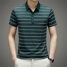夏季polo衫男士时尚上衣翻领百搭商务宽松潮流T恤SQ68366-P60，男装Polo衫，星座1105-3