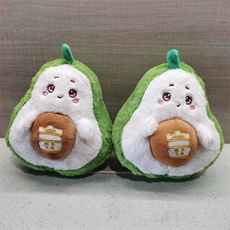 红發毛绒玩具 牛油果