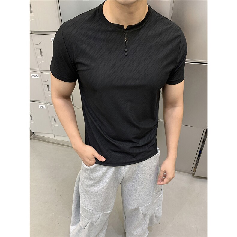 25夏季新款高品质透气舒适印花短袖T恤肌肉男705-1-T008-P55,男装T恤,星座705-1