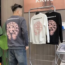 秋冬季圆领卫衣男士潮牌休闲重磅宽松情侣长袖加绒加厚外套上衣，女装短外套，星座506A