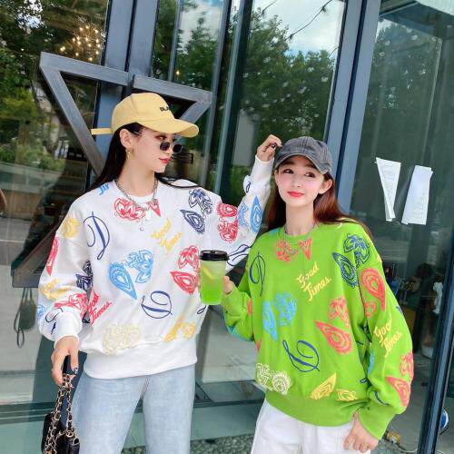 秋款时尚休闲卫衣，女装卫衣/绒衫，泽妤