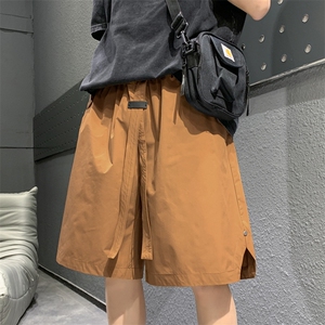 新款工装短裤男潮牌ins休闲裤宽松大码中裤五分裤D0611-P43图片