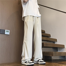 夏季休闲冰丝裤男垂感裤子男A061-EX50292-聚酯纤维-特批25，男装休闲裤，电商A061