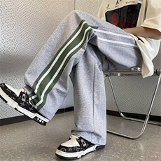 长裤直筒青春流行休闲裤字母宽松型休闲裤YK103P38，男装休闲裤，星座1116-2
