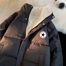 2025冬季新款棉服男女宽松大码棉衣潮XZ102A-4-MY1031-P75，男装棉衣，星座211-2