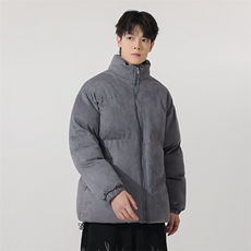 情侣麂皮绒棉服男冬新款情侣棉衣外套加厚棉袄羽绒服MY8805-P68，男装棉衣，星座205-1