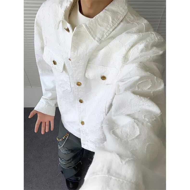 气质潮流简约ins时尚日系新款流行夹克原宿百搭文艺慵懒J1072，男装夹克，星座1116A（原606A-3）