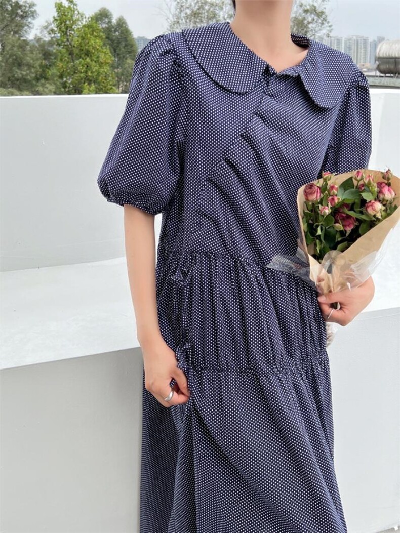时尚韩版宽松连衣裙，胖瘦都能穿，女装连衣裙，衣宫主