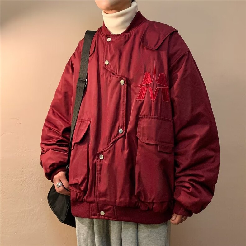美式街头飞行员夹克男2023秋冬新款潮W9224P60,男装夹克,星座1116-2