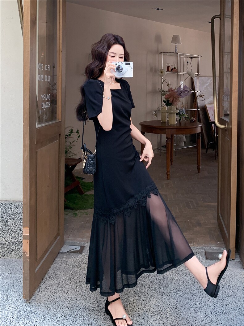 套头X版型女士新型聚酯纤维休闲风杭州短袖,女装连衣裙,欣美人