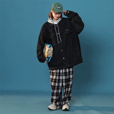 潮流夹克潮男春季牛仔连帽夹克JK8863P73，男装夹克，星座1116-2