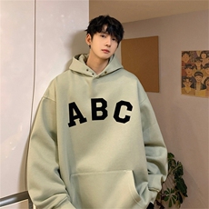 供抖音丶重磅高品棉350克排扣连帽ABC卫衣LW6053-特p58控78，男装卫衣，星座508（原C305）