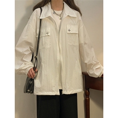 1中性工装大口袋防晒衣女黄灯外套户外潮牌防晒服FS77006P50控78，男装防晒衣，星座226-2