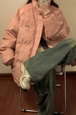 2025中性PU皮复古做旧金属设计棉衣男MY77102P130控198，男装棉衣，星座227-7