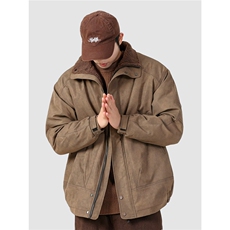 新款冬季棉服棉衣男生加厚保暖面包服运动潮牌帅气外套HH5359P86，男装棉衣，星座1013-5