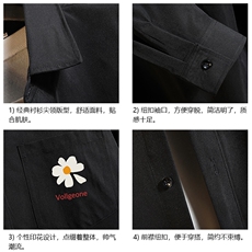 CS15059-P38长袖衬衫男士大码宽松衬衣男寸衫男寸衣，男装衬衫，电商A040A