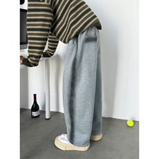 扎染直筒卫裤男复古条纹阔腿运动裤子垂感宽松休闲长裤KM37，男装休闲裤，星座1116A（原606A-3）