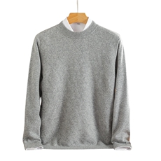 高品质男士羊绒衫35%羊绒简约纯色休闲百搭柔软舒适时尚潮流，男装羊绒套衫，莺澜羊绒