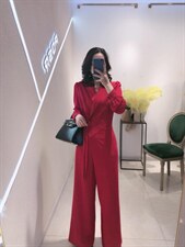 春款连体裤，女装连体裤，珀莎