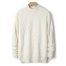 秋冬新款纯色加厚高领时尚百搭,男装针织衫/毛衣,玉景羊绒,清河羊绒市场 秋冬新款纯色加厚高领时尚百搭,男装针织衫/毛衣,玉景羊绒,清河羊绒市场