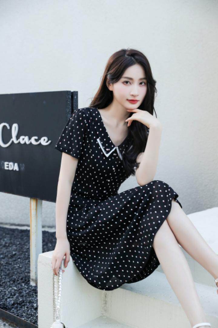 连衣裙5个码M-3XL，女装连衣裙，琴菲儿