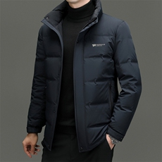 DF23870钱塘2020-2时尚休闲简约冬季厚款中年男士羽绒服P250，男装羽绒服，钱塘207-2